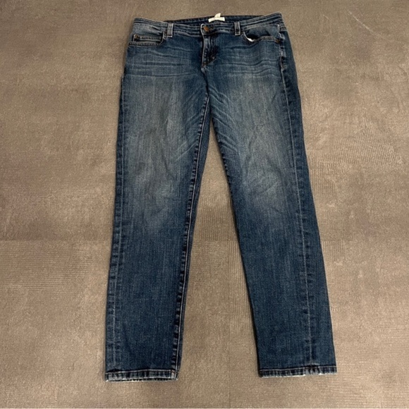 Eileen‎ Fisher Straight Cut Denim Jeans 6 - Picture 1 of 5
